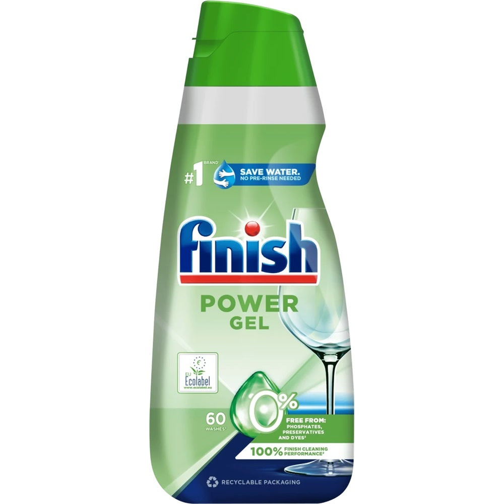 Gépi folyékony mosogatószer koncentrátum (60 mosás) 900 ml Finish ECO kép