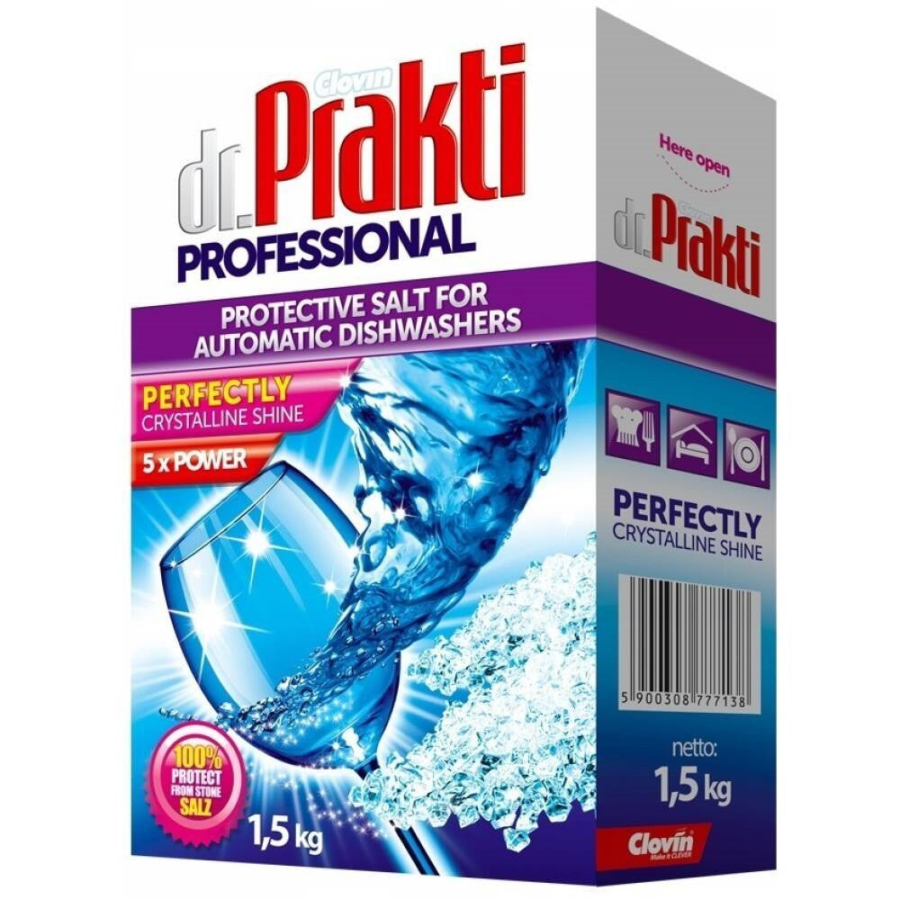 Mosogatógép regeneráló só 1,5 kg Dr. Prakti kép