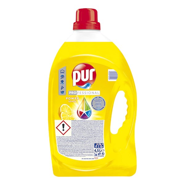 Mosogatószer PUR Power Lemon 4L