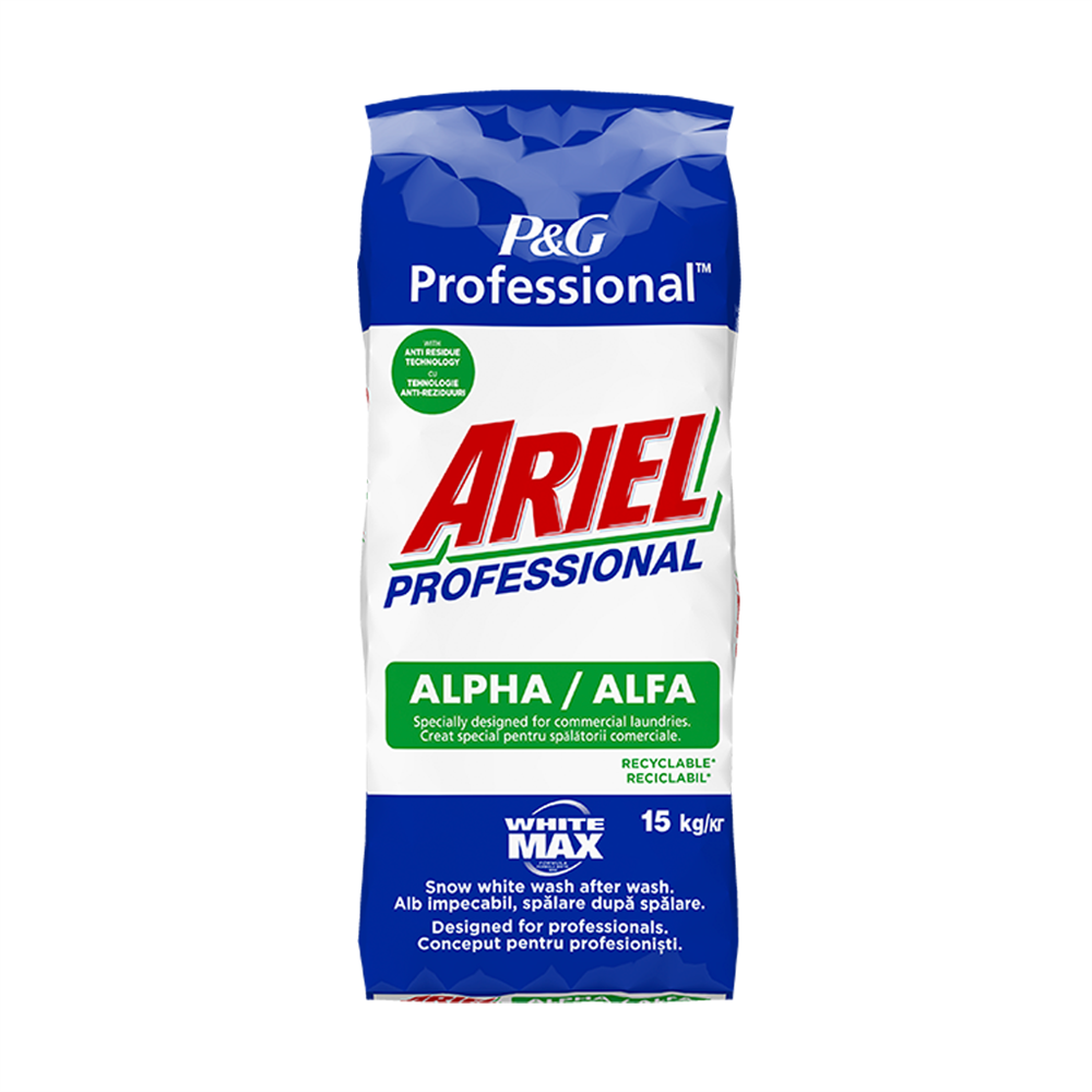 Mosópor 15 kg Ariel Alfa Whitemax kép
