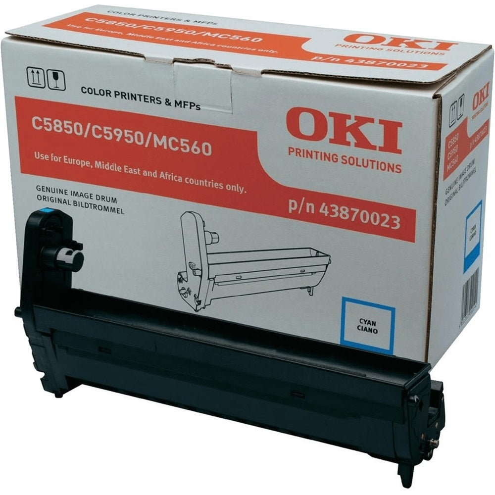Oki C5850/C5950 drum unit cyan ORIGINAL kép