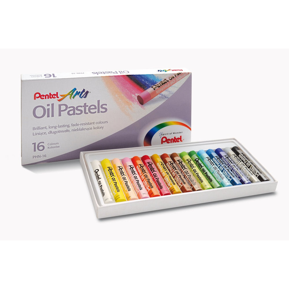 Kréta olajpasztell készlet, PHN-16U Pentel, 16 klf. szín kép