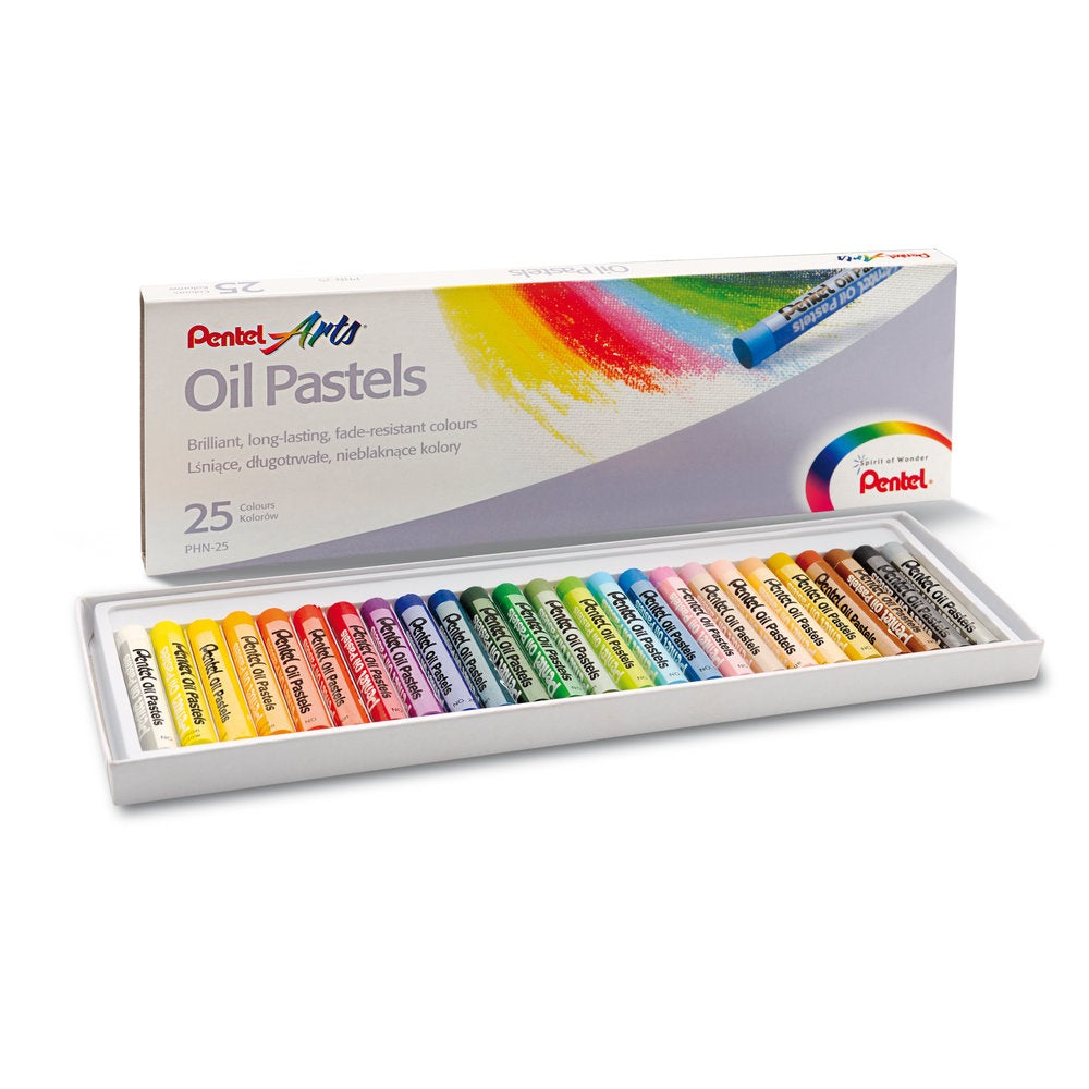 Kréta olajpasztell készlet, PHN-25U Pentel, 25 klf. szín kép