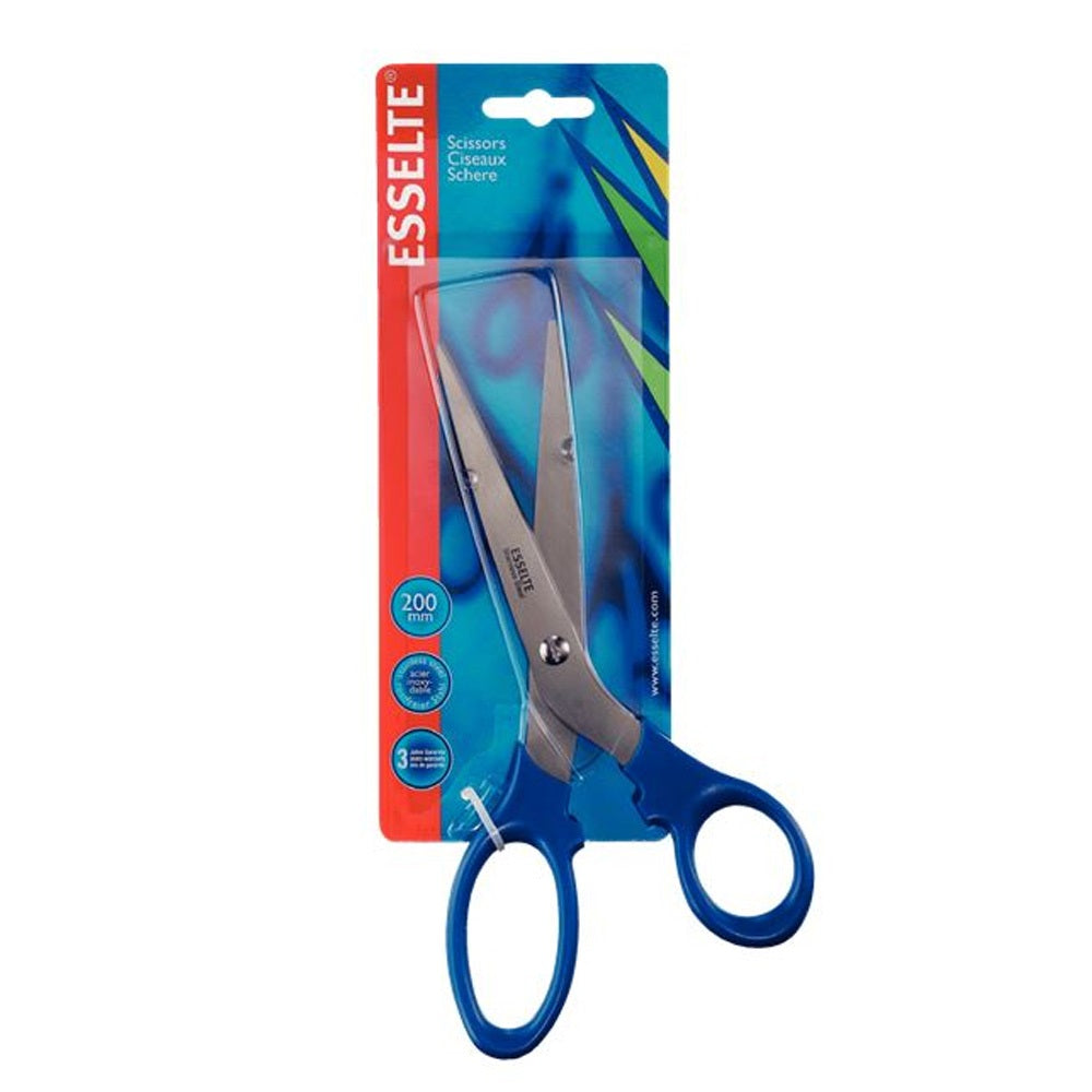 Olló 20cm, irodai Esselte kék kép