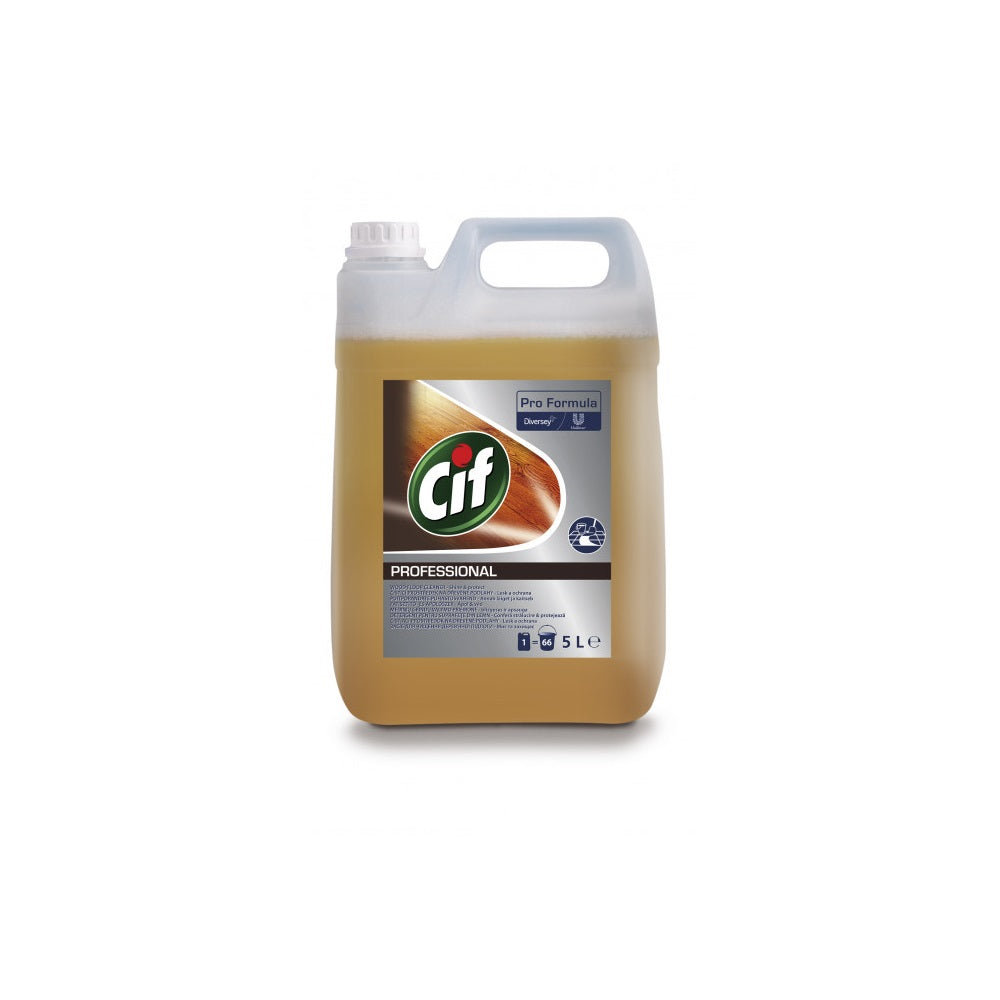 Padlóápoló 5 liter parkettához Wood Floor Cleaner Professional Cif kép