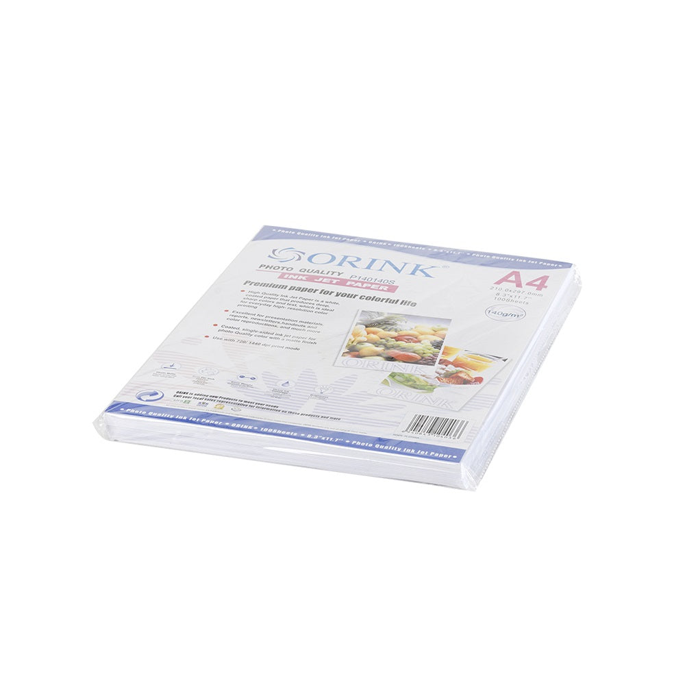 Fotópapír Pp A4, 140g. 100lap, matt kétoldalas Orink (P140140S100) kép