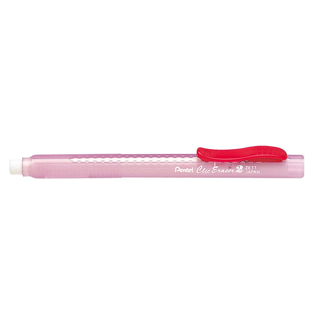 Radírceruza tolóbetétes ZE11T-B Pentel piros test kép