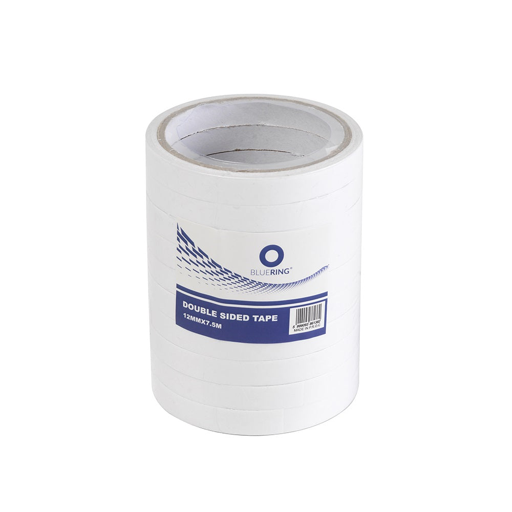 Ragasztószalag kétoldalas, 12mm x 7,5m Bluering® kép