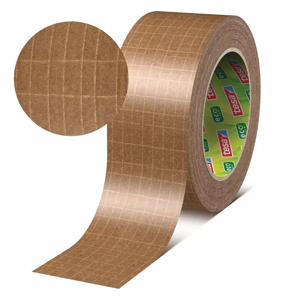 Ragasztószalag papír 50mmx25m Tesa Ultra Strong ecoLogo barna kép
