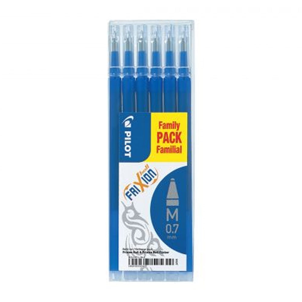 Rollertoll betét golyóméret 0,7mm, 6 db/csom Pilot Frixion Ball, írásszín kék kép