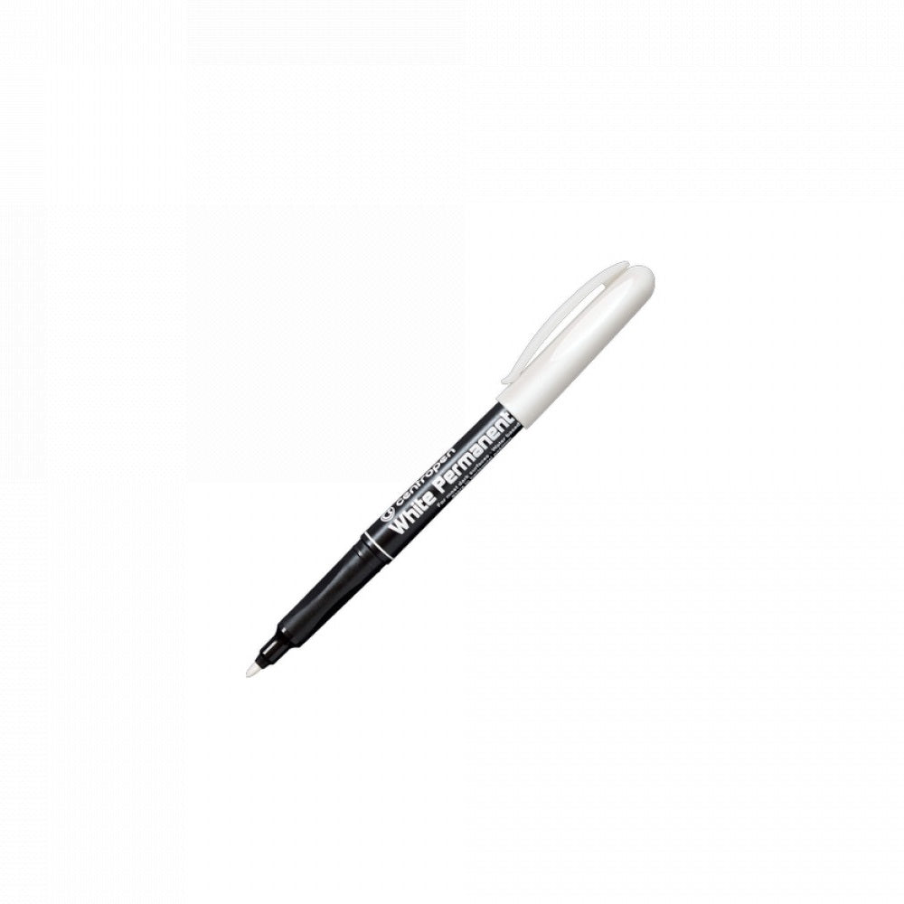 Rostirón, filctoll vízbázisú 1,2mm, kerek hegyű Centropen 2686 fehér kép