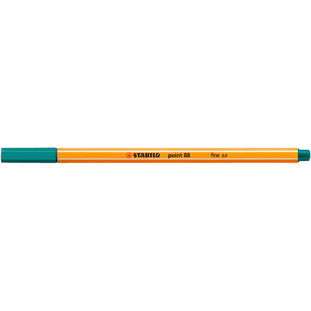 Rostirón, tűfilc 0,4mm, STABILO Point 88 türkiz kép