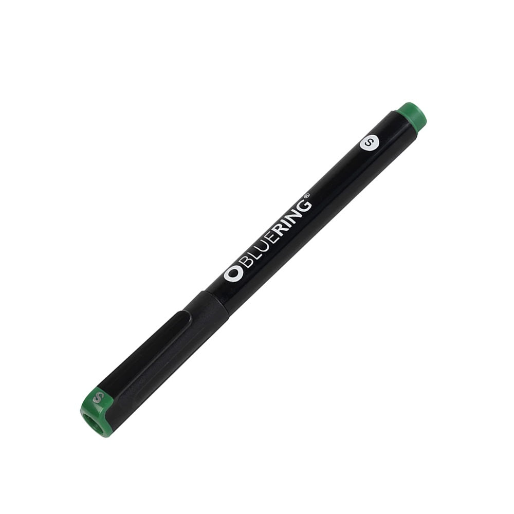 Rostirón, tűfilc alkoholos 0,4mm, OHP Bluering® S zöld kép