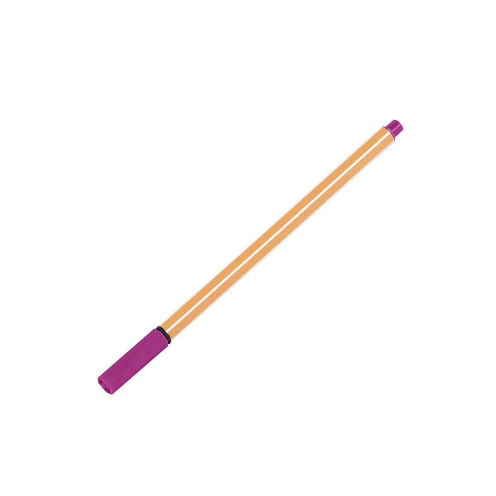 Rostirón, tűfilc vízbázisú, 0,5mm, hatszögletű test, Bluering® lila kép