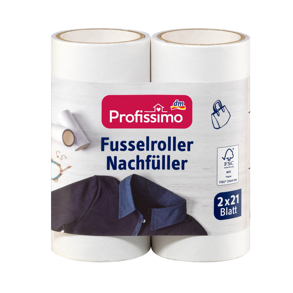 Ruhatisztító henger utántöltő 2 db/csomag kép