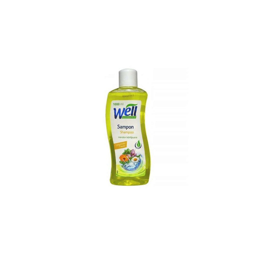 Sampon hét gyógynövény 1 liter Well kép