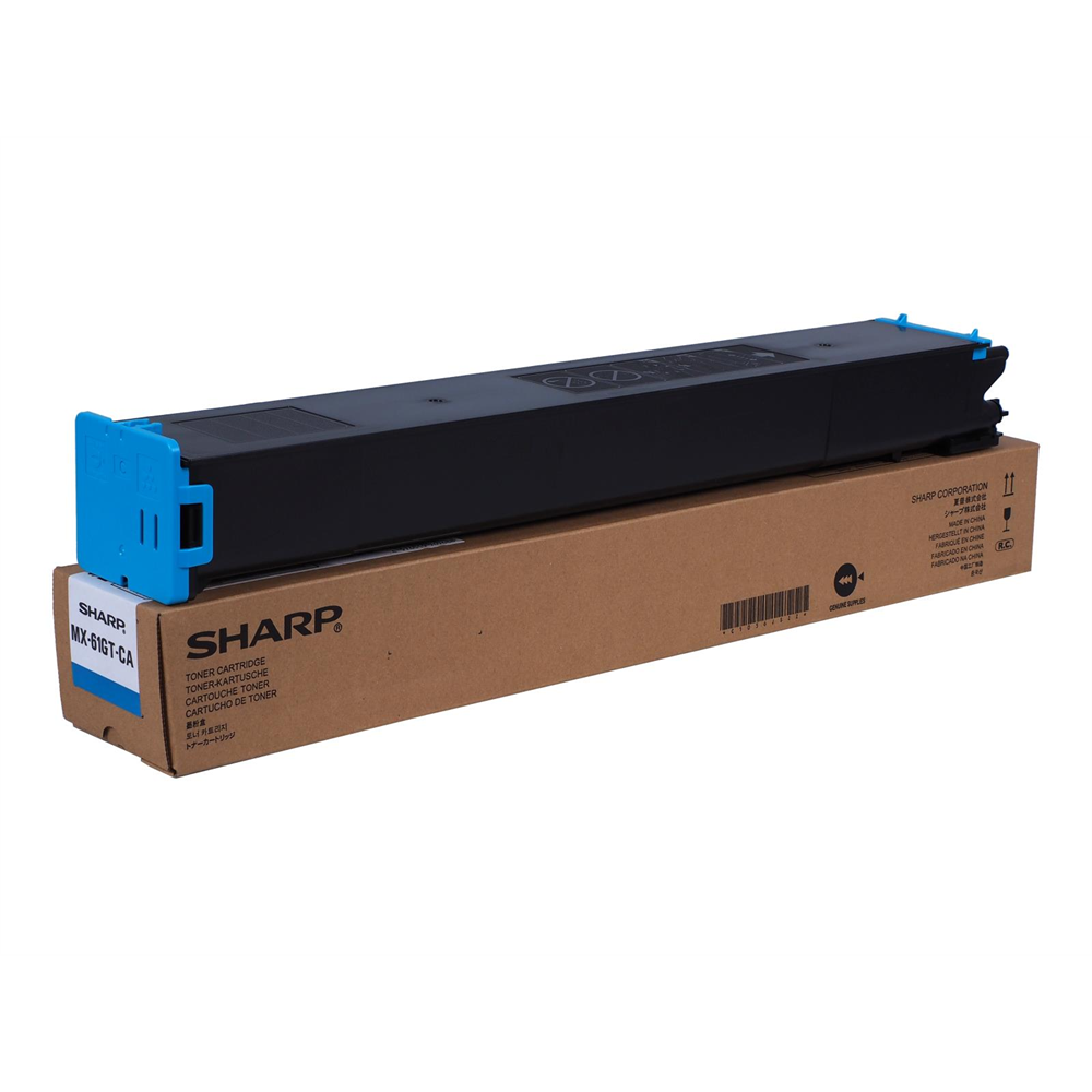 Sharp MX61GTCA toner cyan ORIGINAL kép