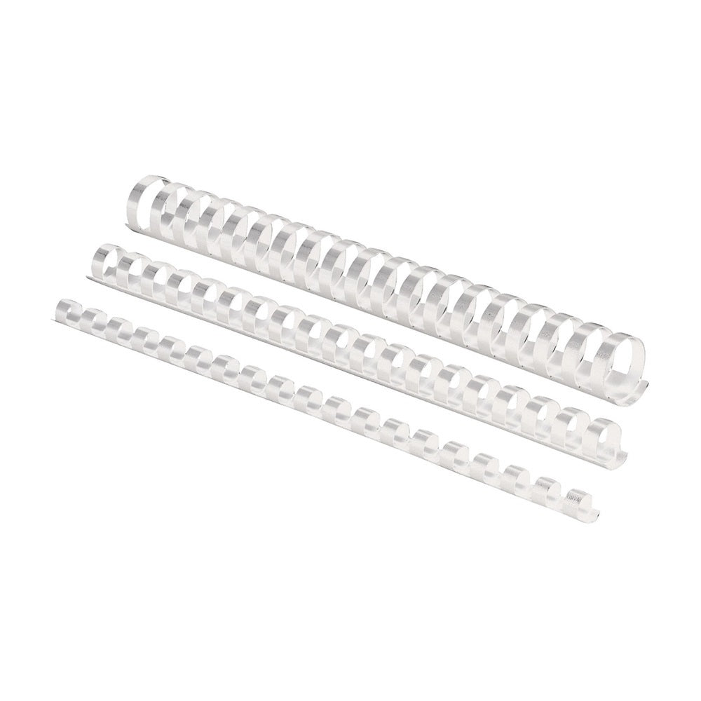 Spirál műanyag 22mm, fehér kép