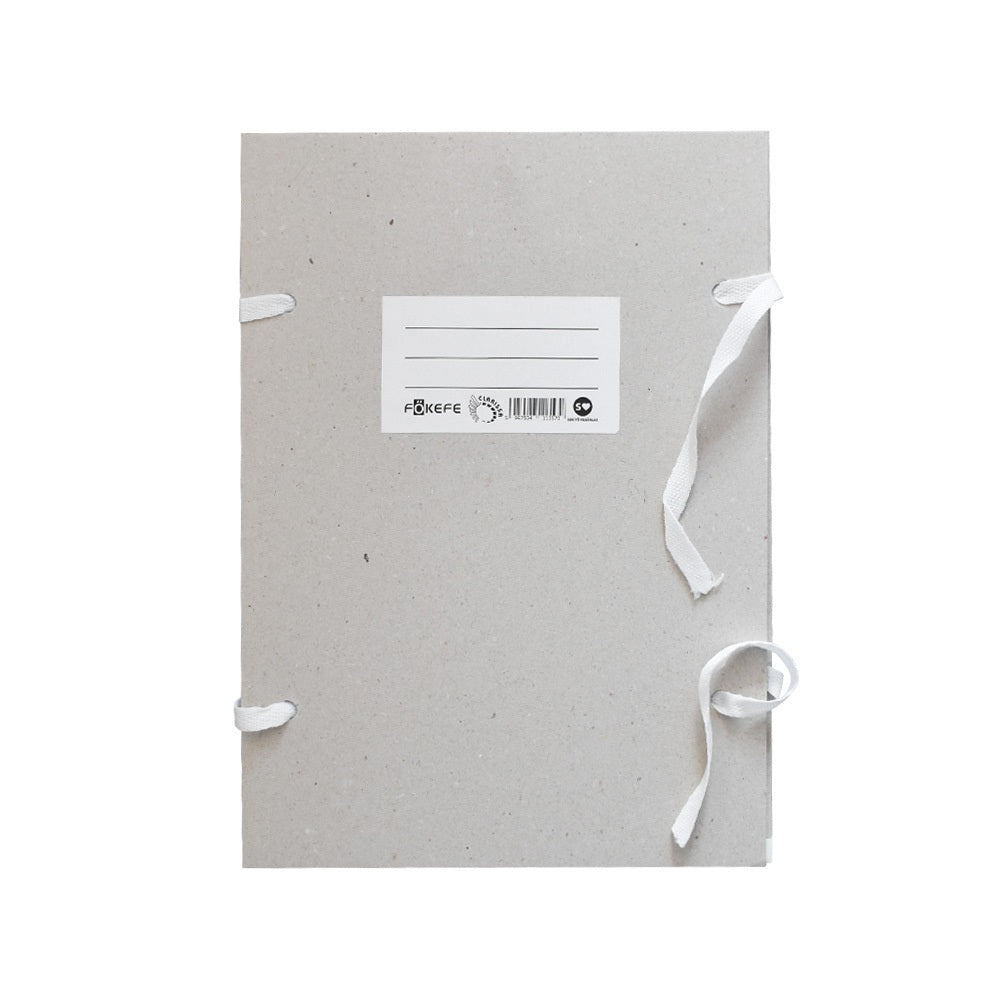 Szalagos irományfedél A4, hajtókás, klapnis 750g. 80cm-es szalaggal Bluering® kép