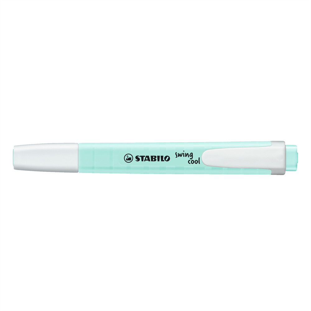 Szövegkiemelő 1-4mm, vágott hegy Stabilo Swing cool pastel 275/113 türkiz kép