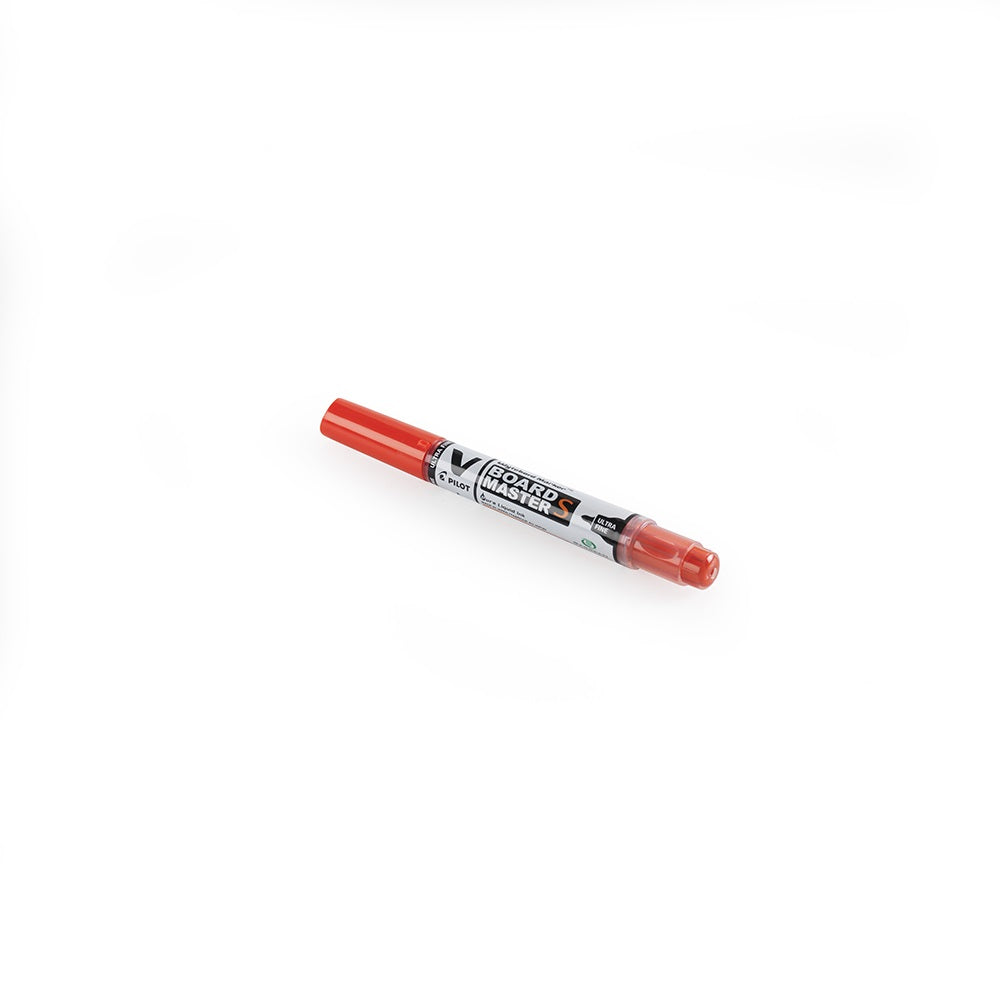 Táblamarker 0,8mm, kerek hegyű, utántölthető ultra fine V-Board Pilot piros kép
