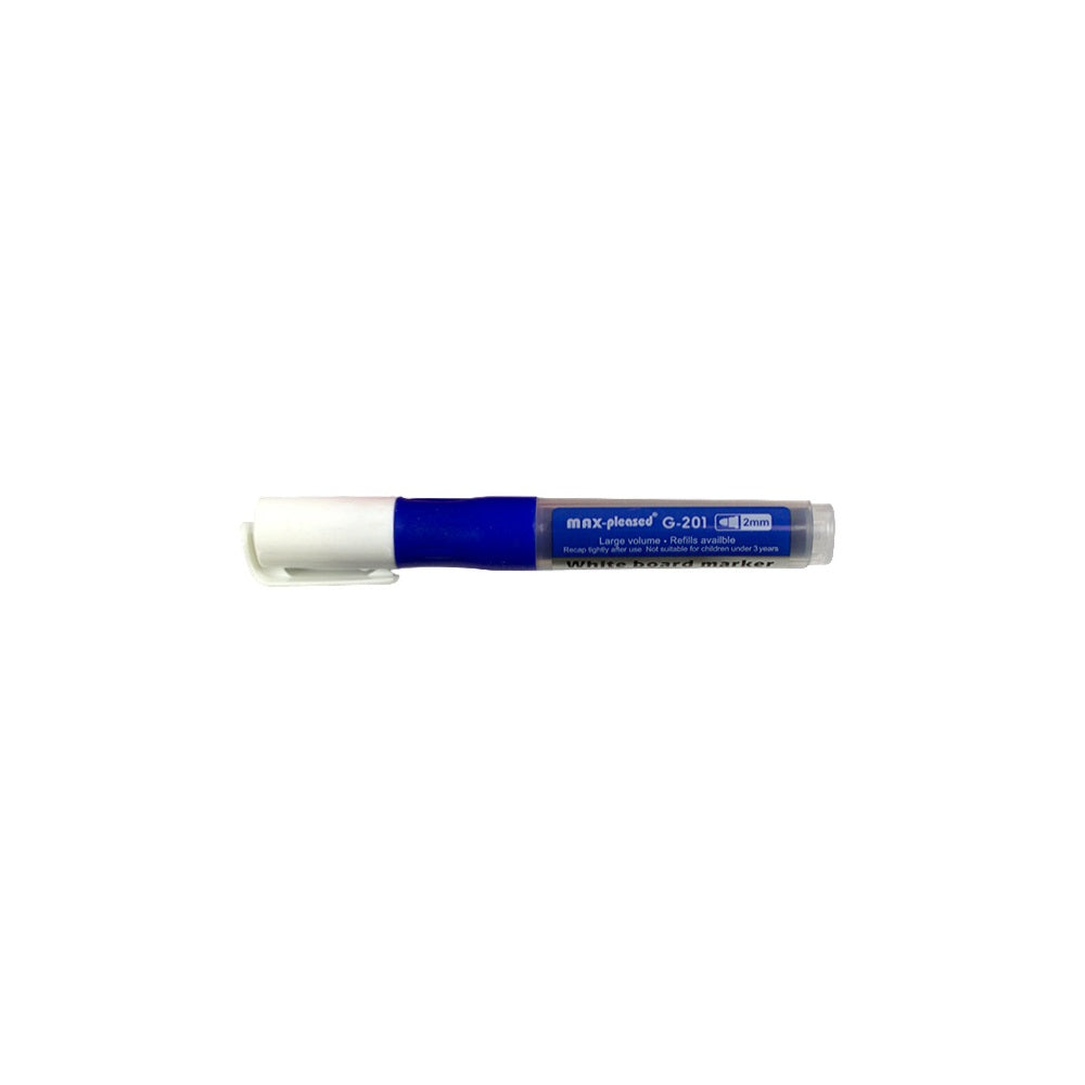 Táblamarker 1,5-3mm, kerek, utántölthető G-201 kék kép