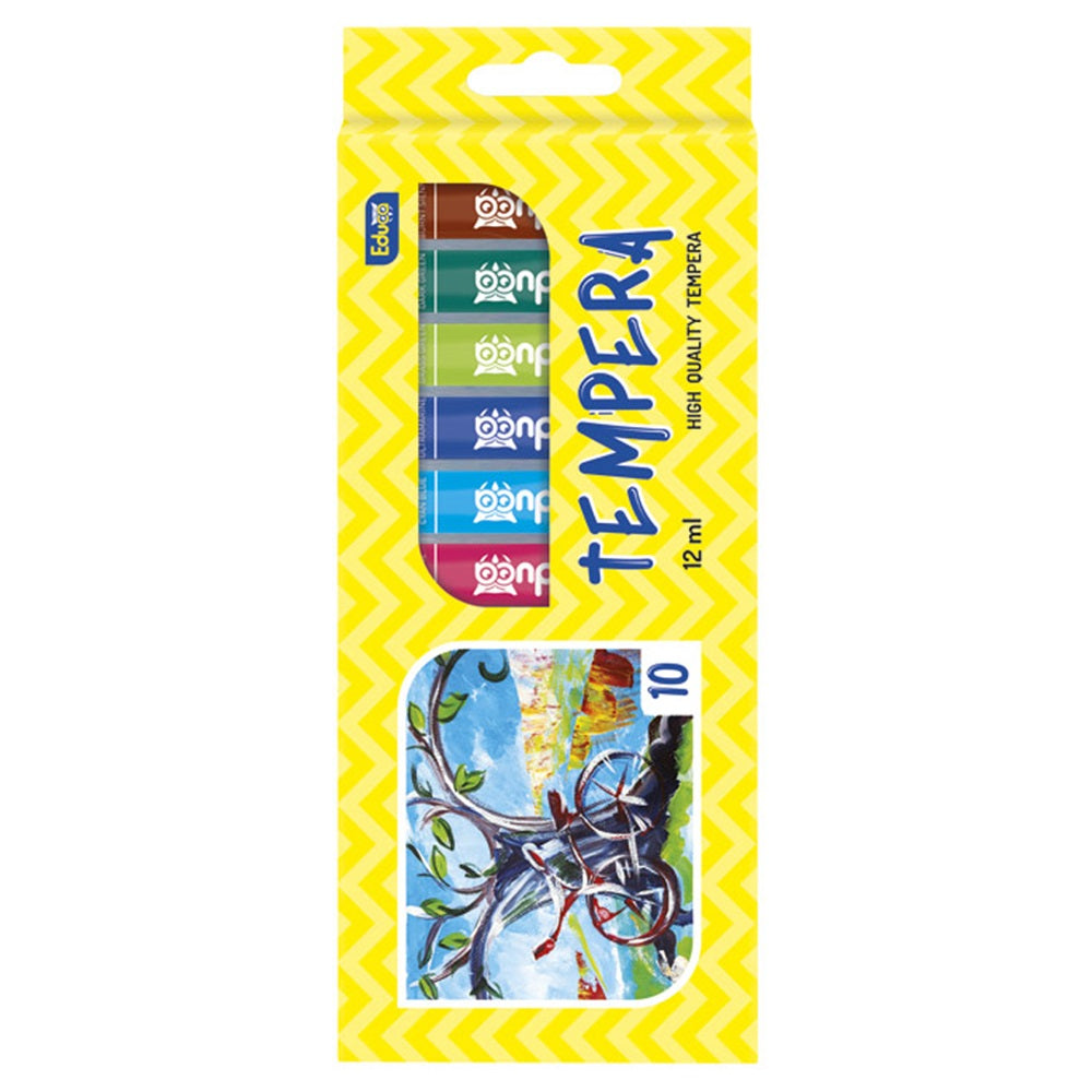 Tempera 10x12ml, -es készlet Educa vegyes szín kép