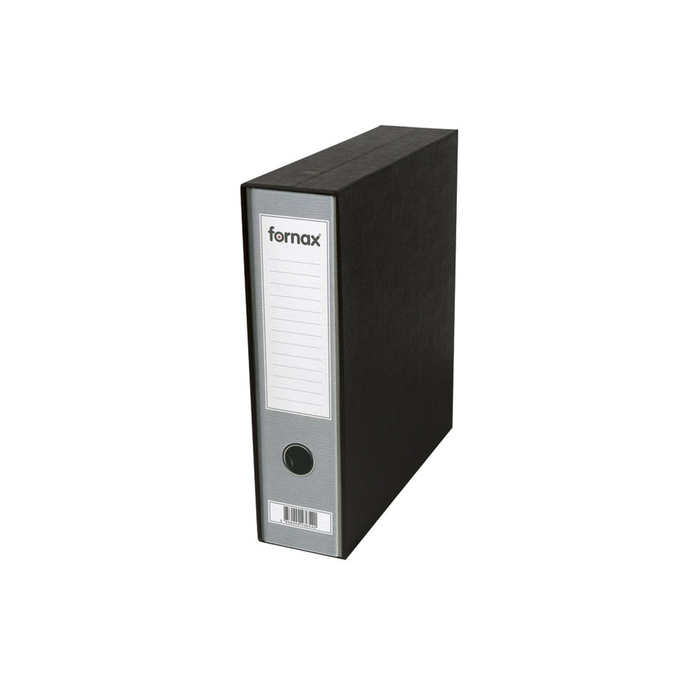 Tokos iratrendező A4, 8cm, Fornax Prestige metál ezüst kép