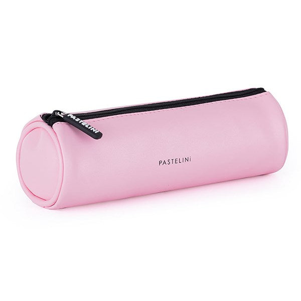 Tolltartó PASTELINI PU hengeres pink