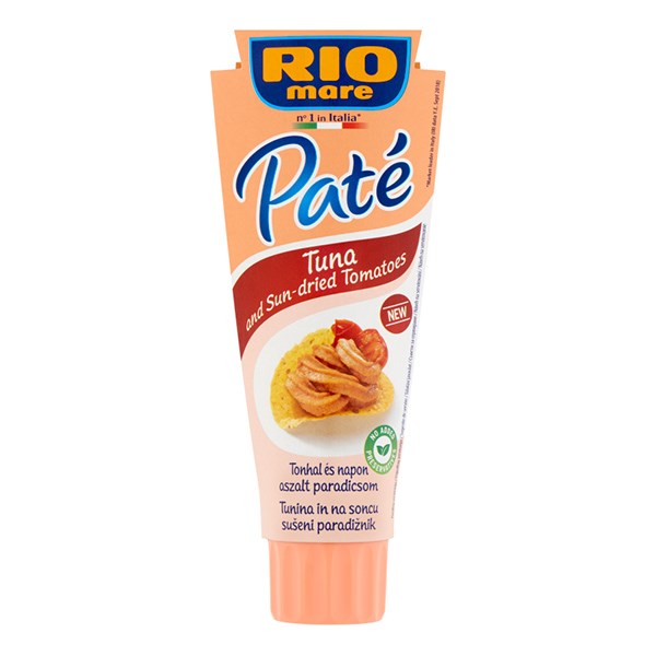 Tonhalpástétom RIO MARE Paté szárított paradicsommal 100 g
