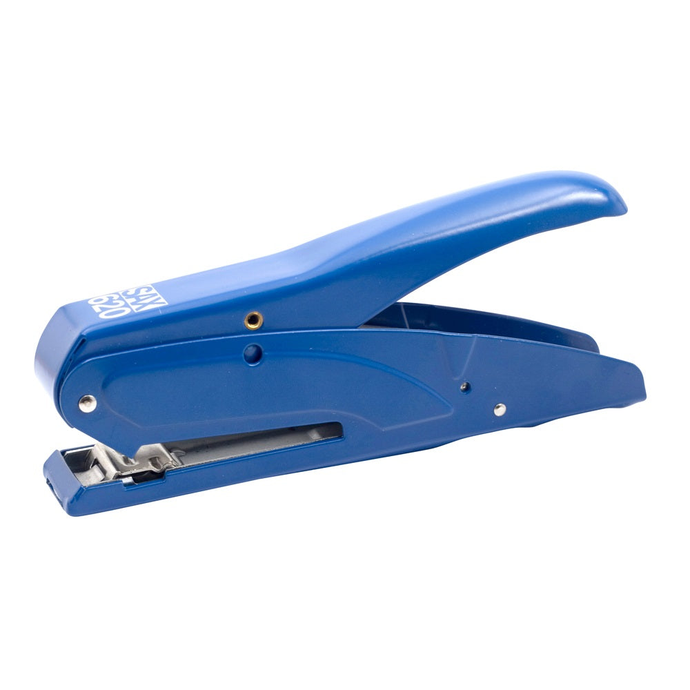 Tűzőgép 25lap 24/6, 26/6, fém szerkezet Sax 620 kék kép