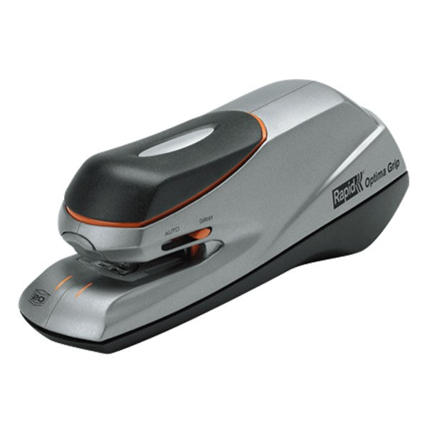 Tűzőgép RAPID Optima Grip elektromos asztali 20 lap 26/6 szürke