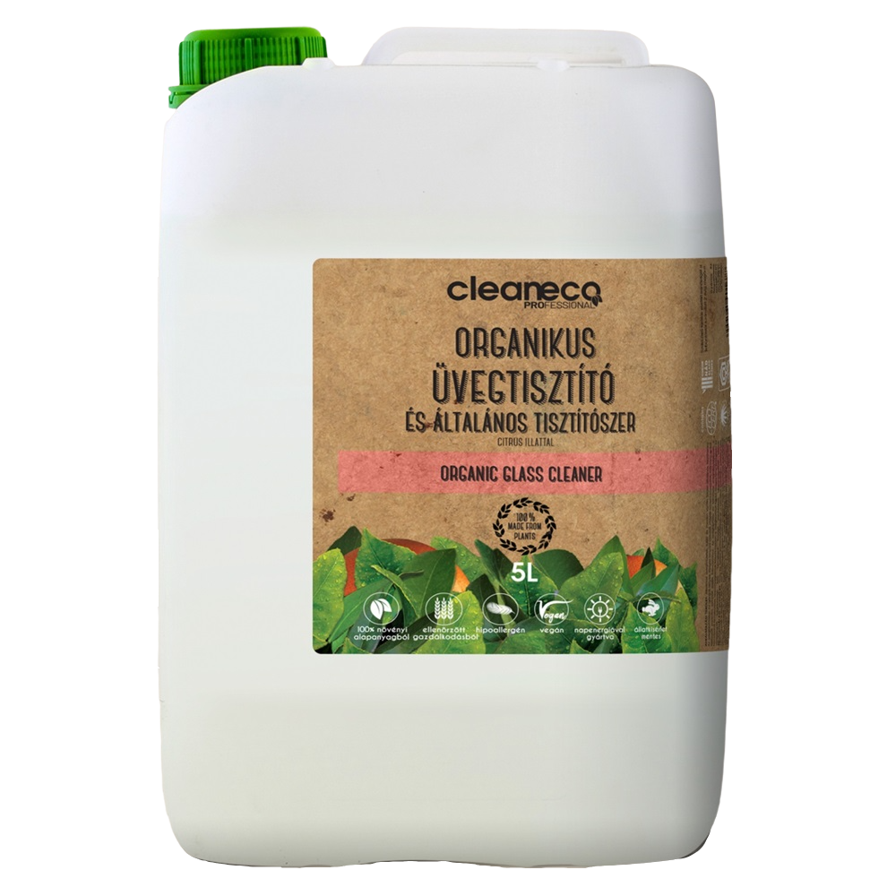 Üvegtisztító munkaoldat 5 liter organikus Cleaneco kép