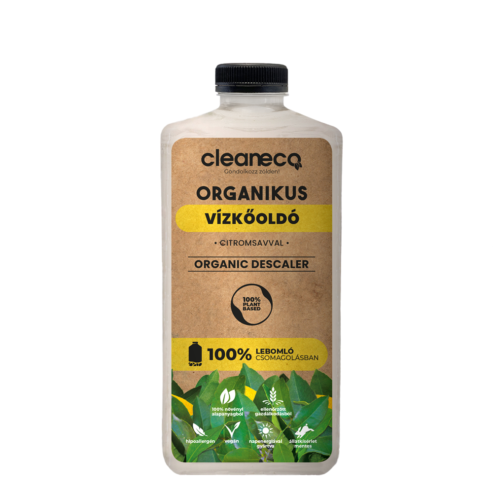 Vízkőoldó-Szanitertisztító citromsavas 1 liter organikus Cleaneco kép
