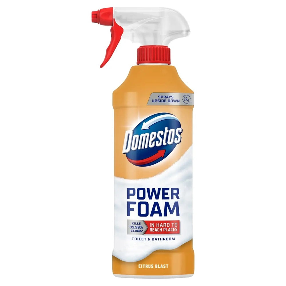 WC és fürdőszoba tisztító hab 435 ml Domestos Power Foam Citrus Blast kép