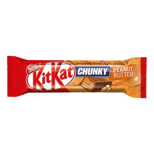 Csokoládé KITKAT Chunky Peanut Butter mogyoróvajas 42 g kép