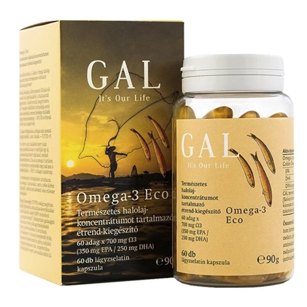 Vitamin GAL Omega-3 Eco 60 darab kép