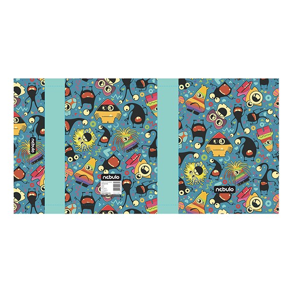 Füzetbox NEBULO A/5 Vicces szörnyek kép