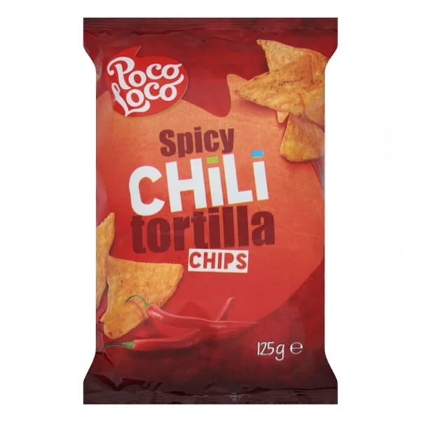 Tortilla chips POCO LOCO chilis 125 g kép
