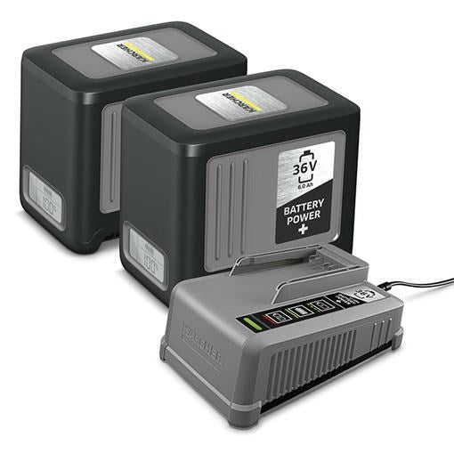 Akkumlátor készlet KÄRCHER Starter kit Battery Power+ 36/60 kép