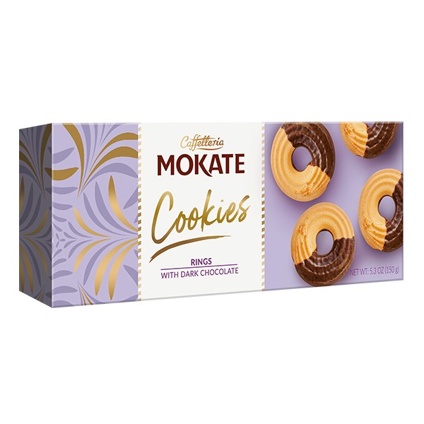 Keksz MOKATE csokoládés karika 150 g kép