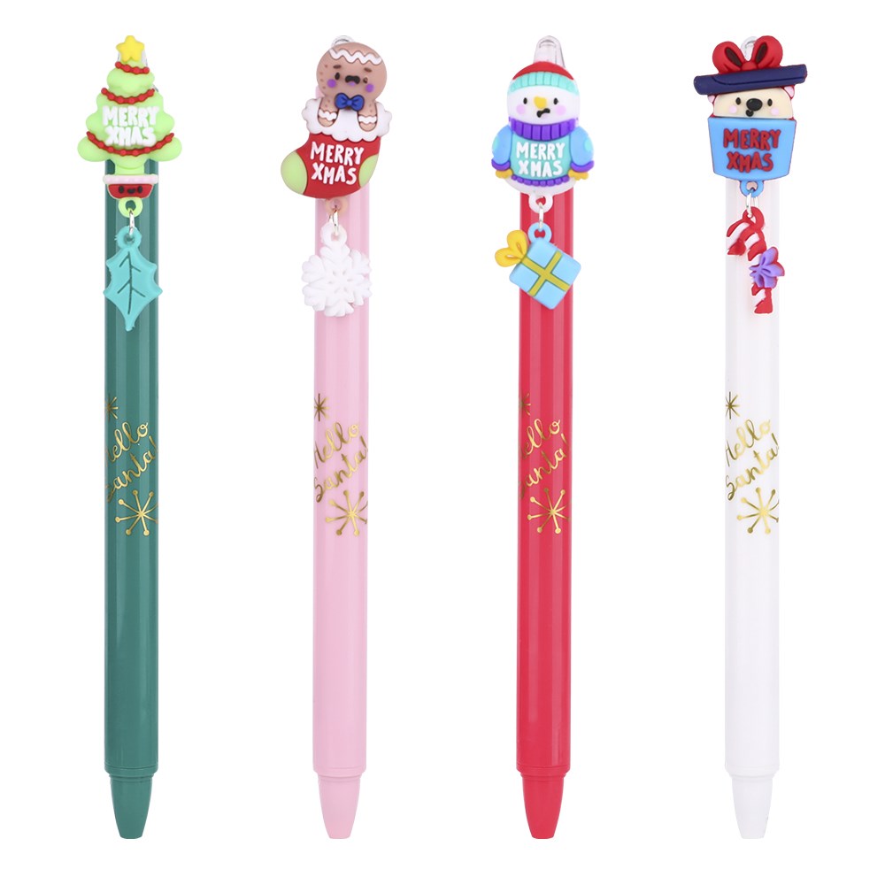 Golyóstoll NEBULO nyomógombos 0,5mm karácsony 6 kép