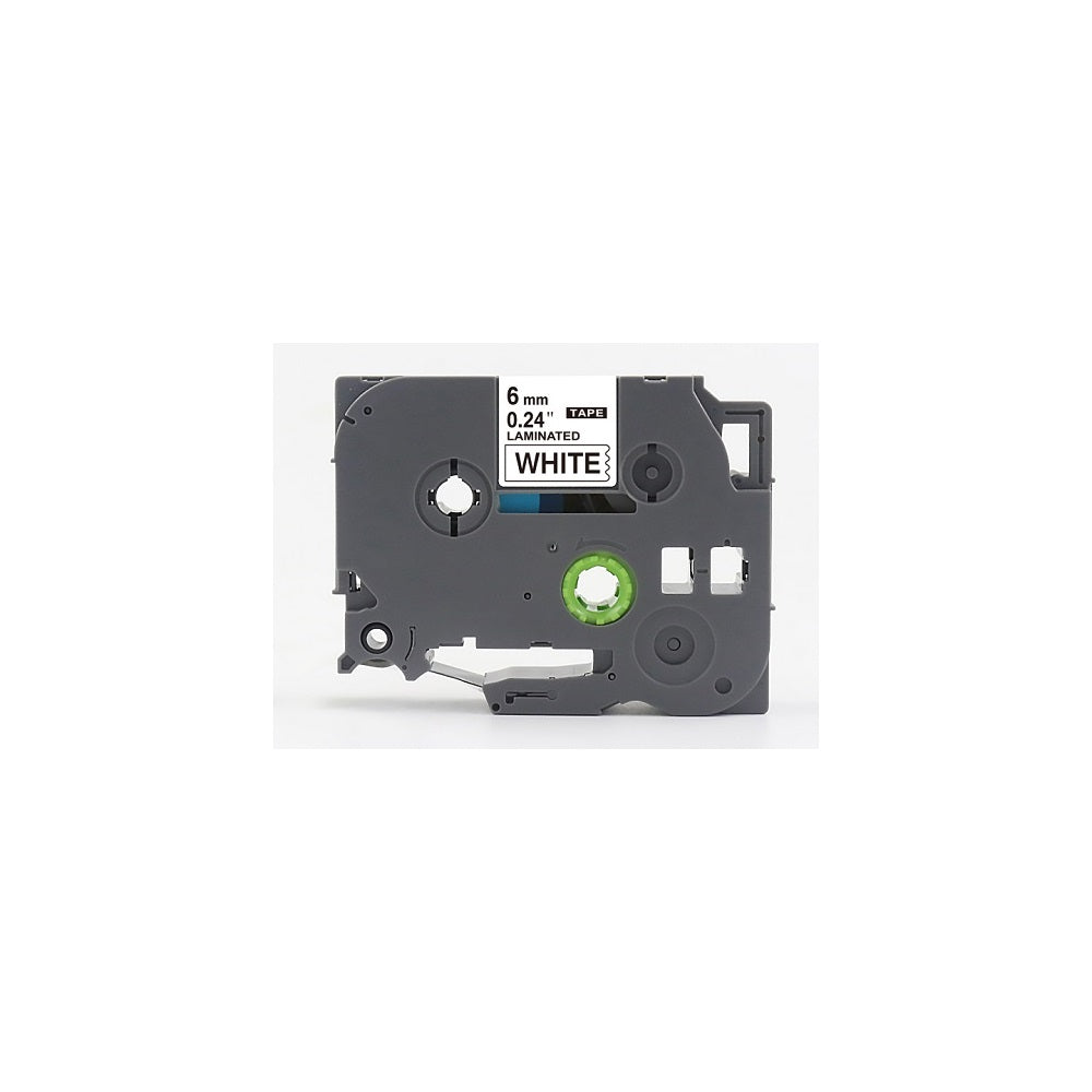 Feliratozógép szalag Brother TZE211 6mm ECO fekete/fehér kép