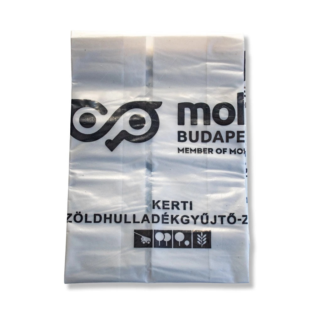 Szemeteszsák/zöldhulladék gyűjtő zsák biológiailag lebomló 120 liter 10 db/tekercs kép