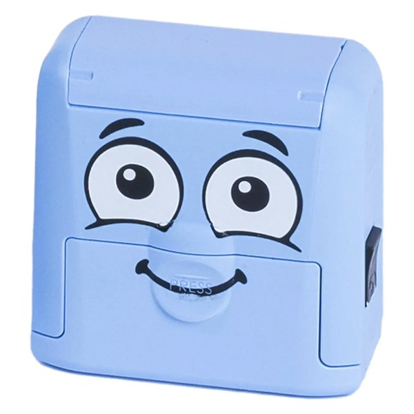 Textilbélyegző MARKY kirakós kék kép