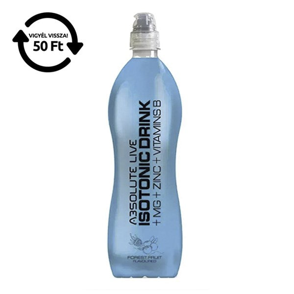 Sportital ABSOLUTE LIVE Izotóniás ital erdei gyümölcs 900 ml DRS kép