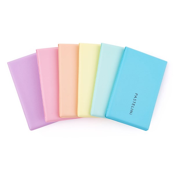 Okmánytartó PASTELINI fekvő 20 lapos vegyes színekben kép