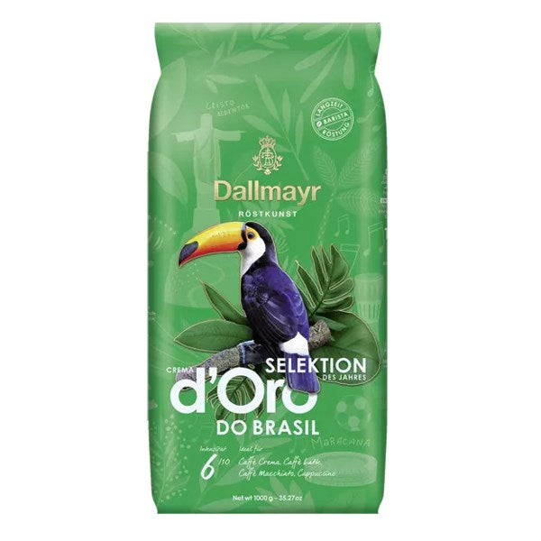 Kávé szemes DALLMAYR Crema d`Oro Selektion 2024 Brasil 1000 g kép