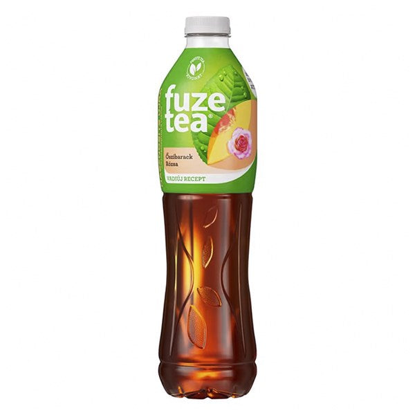 Üdítőital szénsavmentes FUZETEA Barack-Rózsa 1,5L DRS kép