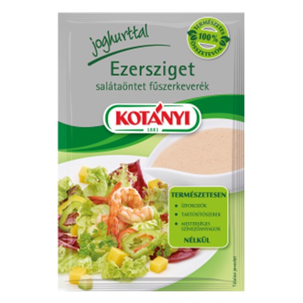 Salátaöntet KOTÁNYI ezersziget 13 g kép